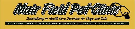 Muir field pet clinic logo